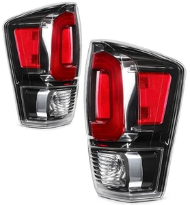 Left+Right Tail Light Assembly For 2023-2020 Toyota Tacoma Rear Brake Pair - Picture 1 of 9