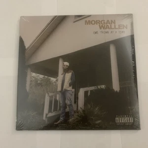 Morgan Wallen One Thing at a Time Rare Limited Baby Blue Color Vinyl 3LP Record  - Picture 1 of 3