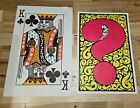 2 original Posters Inc., 1967 - Holyoke, Mass. posters. King of Clubs and Why ?