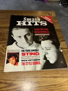 Smash Hits Magazine June 1985 Tears for Fears , FYC , Sting... - Picture 1 of 5