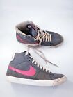 Nike size 6 (40) grey / black lace up high top trainers