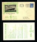 #139 Okładka i karta 10 maja 1938 Cachet S.S. Nieuw Amsterdam do USA NJ 