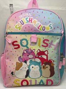 Squishmallows 16" All Over Print School Backpack “Squish Squad” Kellytoy 2022 - Picture 1 of 9