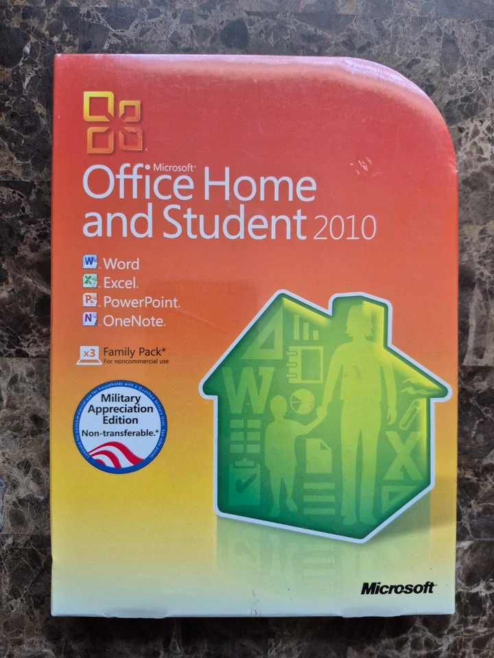 Microsoft Office Home And Student 2010 Product Key Card