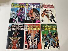 Kitty Pryde And Wolverine 1 2 3 4 5 6 Complete Limited Mini Series Marvel 1984