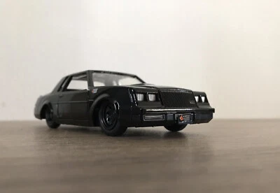 1987 年 BUICK REGAL GRAND NATIONAL 汽车 1: 32 比例全新黑色 HTF 型号 JADA 出品 — 第 1/4 张图片