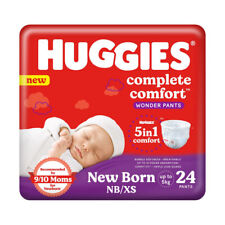 Huggies Complete Comfort Wonder Pants Extra Small (0-5kg) Size Baby Diaper Pants