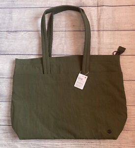 NWT Lululemon On My Level Bag Tote Large 15L O/S MEOL Medium Olive Green
