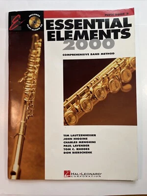 Libro de flautas Essential Elements 2000 2 con CD Hal Leonard Corp. 2000 PB Foto 1 de 4