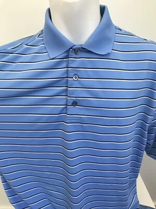 FootJoy Embroidered Logo Golf Polo Pullover Short Sleeve Blue Shirt Men's XL - Picture 1 of 5