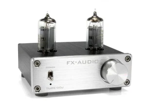 FX-AUDIO- TUBE-00J silver Full-scale vacuum tube line amplifier from Japan new - Picture 1 of 3