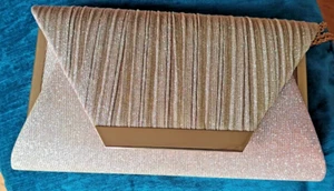 Damen Handtasche Clutsch Umhängetasche Rosato Metallic - Bild 1 von 3