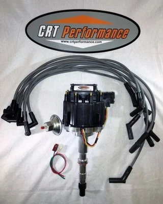 1967-90 AMC/JEEP V8 290,304,343,360,390,401 HEI DISTRIBUTOR + 8mm USA Plug Wires - Image 1 of 4