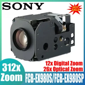 Sony FCB-EX980S/FCB-EX980SP 26x Optical Zoom 1/4-type Super HAD CCD Block Camera - Picture 1 of 4