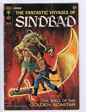 The Fantastic Voyages of Sinbad #2 Gold Key 1967 the Golden Scimitar