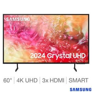 Samsung UE60DU7100KXXU 60 Inch 4K Ultra HD Smart TV - Picture 1 of 7