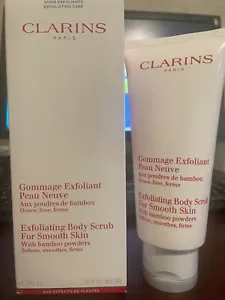 Clarins Exfoliating Body Scrub for Smooth Skin 6.9oz HUGE SAVING! - Picture 1 of 1
