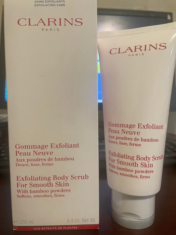 Clarins Exfoliating Body Scrub for Smooth Skin 6.9oz HUGE SAVING! - Image 1 of 1