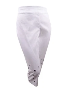 INC International Concepts Women's Plus Size Grommeted Cropped Pants - Picture 1 of 2
