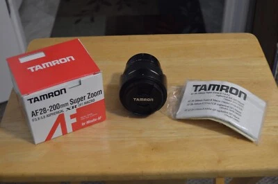 Tamron AF 28-200mm F/3.8-5.6 Aspherical  XR Super Zoom Lens for Minolta AF - Image 1 of 4