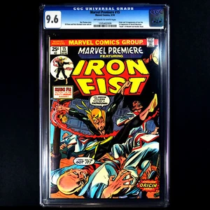 MARVEL PREMIERE #15 🔥 1st appearance & origin IRON FIST (1974) 🔥 CGC 9.6 OW/W - Picture 1 of 3
