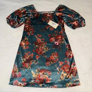Joyfolie Mia Joy Kira Dress In Aegean NWT Size 10 - Picture 1 of 9