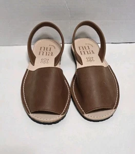 Numa by Spanians braune Leder Sandalen Gr. 37 - Bild 1 von 9