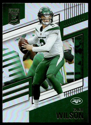 2022 Donruss Elite Zach Wilson New York Jets #5 - Image 1 of 2
