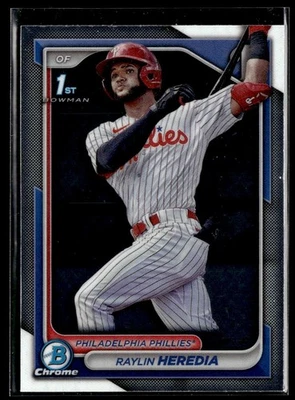 2024 Topps Chrome Prospects Bowman #BCP-146 Raylin Heredia - Image 1 of 2