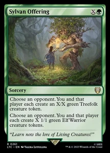 Sylvan Offering Commander: the Lord of the Rings: Tales of Middle-Earth Regular - Picture 1 of 1