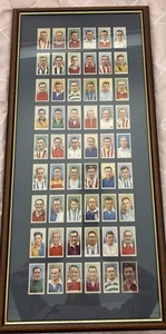 Wills Cigarettes Football Cards Framed 56 Number - Picture 1 of 3