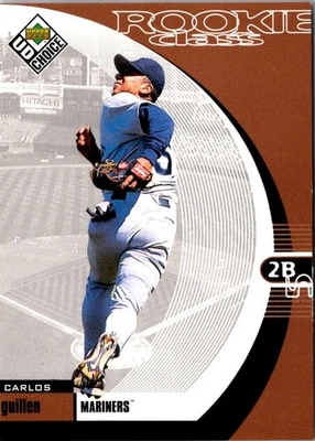 1999 UD Choice Carlos Guillen #19 Seattle Mariners Baseball Card - Image 1 of 2