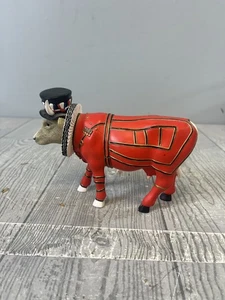 Vintage 2002 Cow Parade Beef Eater It Ain't Natural Style #7247 No Box - Photo 1 sur 5