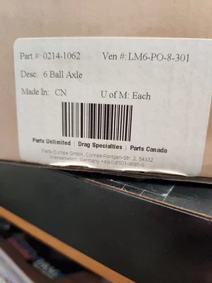 Moose Utility Division ATV Rear Left or Right Complete Axle 0214-1062 - Image 1 of 2
