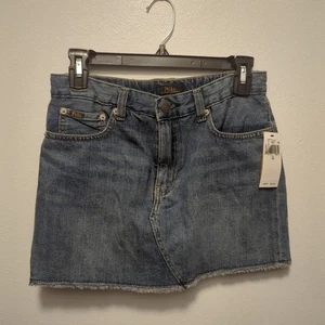 NWT Ralph Lauren Polo Girls Denim Skirt Sz 14 - Picture 1 of 5