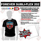 T-shirt papier transfert sublimation couleur foncée COTON FOREVER Subli-Flex 202