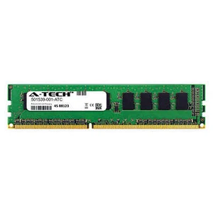 1GB DDR3 PC3-10600E ECC UDIMM (HP 501539-001 Equivalent) Server Memory RAM - Picture 1 of 2