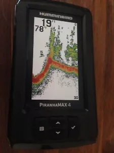 Humminbird PiranhaMax 4 Monitor fishfinder head unit only - Picture 1 of 3