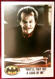 BATMAN - Card #044 - "Wait'll They Get A Load Of Me" - Topps (UK) - 1989 - Picture 1 of 2