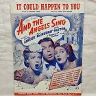 Rare 1944 Vintage - It Could Happen To You Johnny Burke From And The Angels Sing