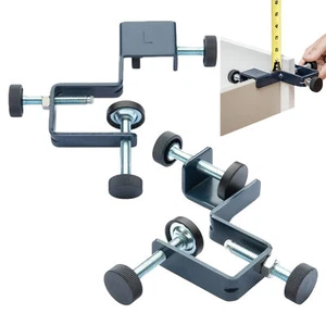 2PCS Adjustable Drawer Front Installation Clamps Cabinet Woodworking Tool Jig - Picture 1 of 11