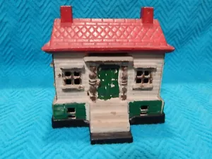 1893 Ohio Foundry Co. "Casa con seminterrato"" Riproduzione panca in ghisa" - Foto 1 di 6