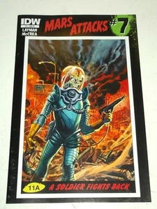MARS ATTACKS #7 RI COVER IDW COMICS FEBRUARY 2013 NM (9.4) - Foto 1 di 1