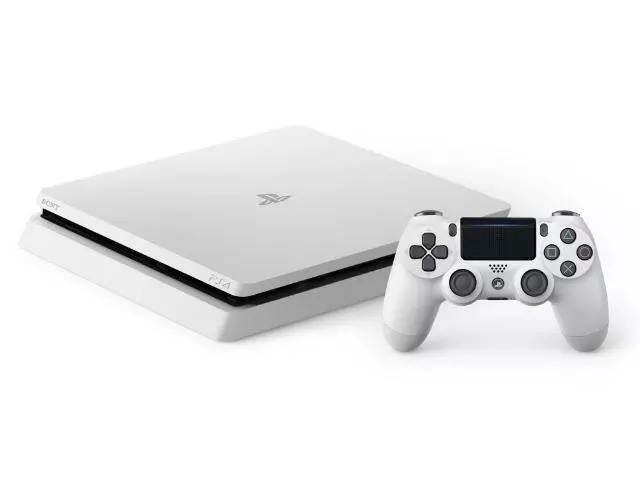 Sony PlayStation 4 Slim White Video Game Consoles for sale