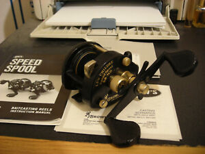 RARE Minty Lews Lew's Childre Browning Speed Spool BB-1LG Casting Reel WHOA!