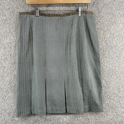 Falda para mujer Chadwicks talla 14 gris con cierre de cremallera forrada Foto 1 de 4