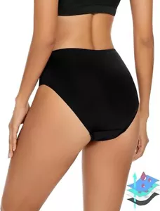 Leovqn Period Swimwear Leakproof Bikini Waterproof Bottom - Teens Girls Women - Picture 1 of 9