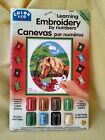EMBROIDERY BY NUMBERS HORSE IN FIELD LEFRANC BOURGEOIS LEARNING 10048 8X10 NOS.