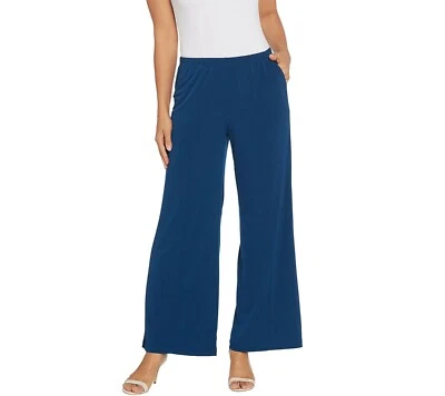 Pantalones Joan Rivers Regular Pull On Palazzo Costura Central - Más Colores 309245 - Foto 1 de 3