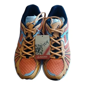 PEAK SPORT R1111 Sneaker Orange Men Shoe Size 10. NEW!!! - Picture 1 of 8